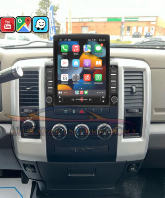 FOR 2009 2010 11 2012 RAM 1500 2500 3500 ANDROID 13 CARPLAY CAR STEREO RADIO GPS