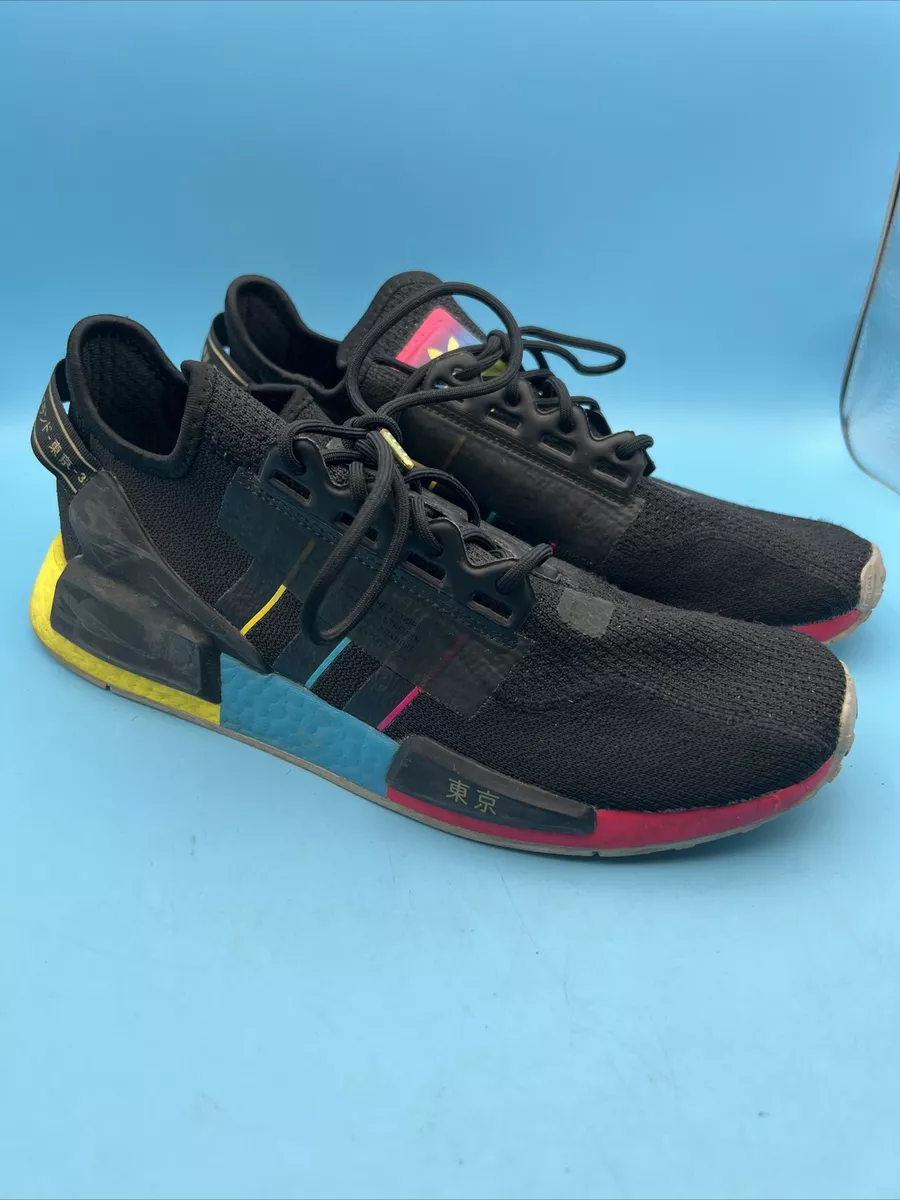 adidas FY1251 Mens Nmd_R1 V2 Sneakers Shoes - Size 10.5M TOKYO NIGHTS