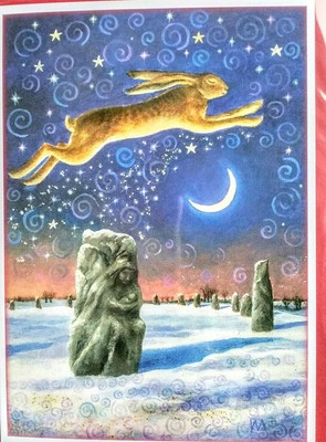 Yule Wendy Andrew Holly King Wren Robin Hare Love Animals Winter Solstice Xmas Ebay