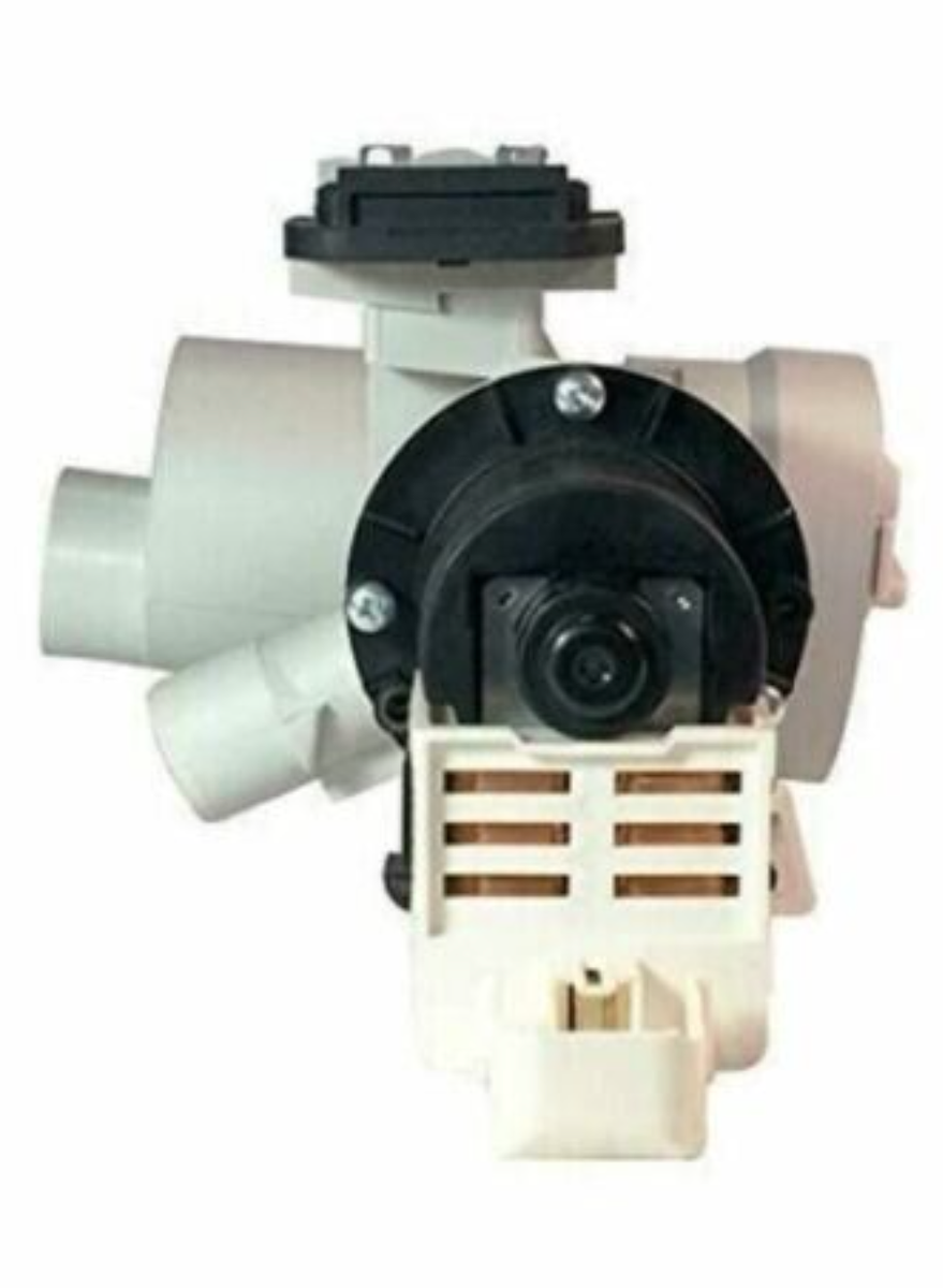 Whirlpool Kenmore Maytag Front Load Washer Drain Pump Motor Kit - Replaces W10730972, Fits Duet, HE2, MHWZ400TQO2 Models, White