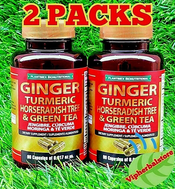 Ginger Tumeric Moringa Green Tea 90 Capsules Multiple options to choose. eBay