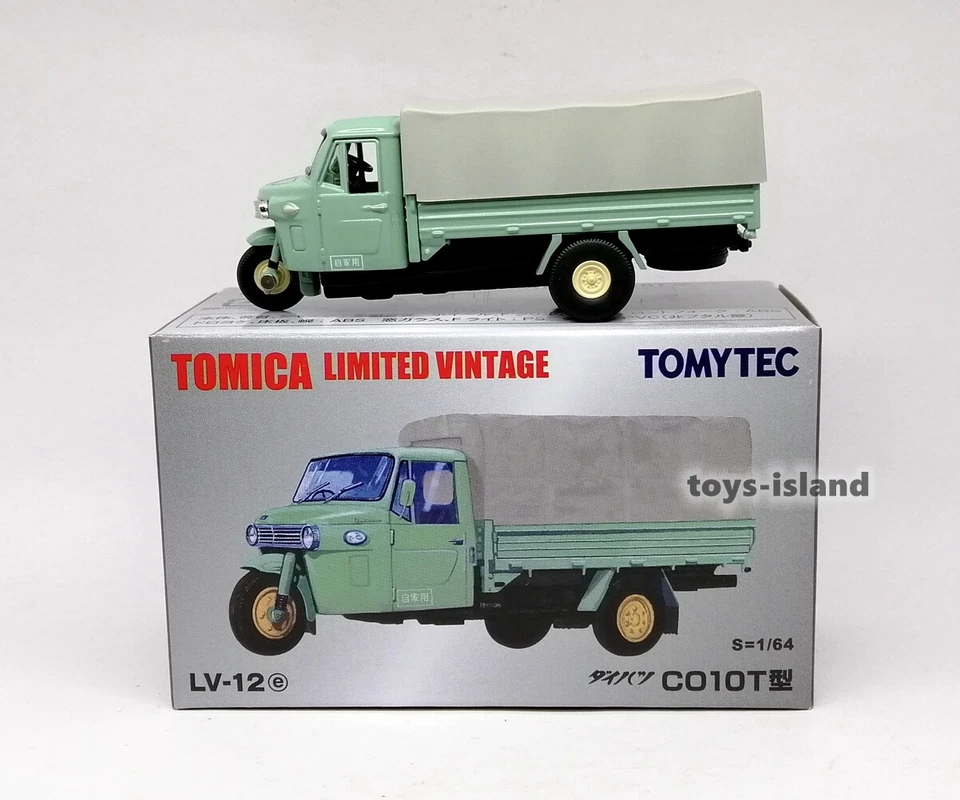 Tomica Limited Vintage NEO LV-12e DAIHATSU CO10T Truck 1/64 TOMYTEC TOMY New - Image 3 of 4