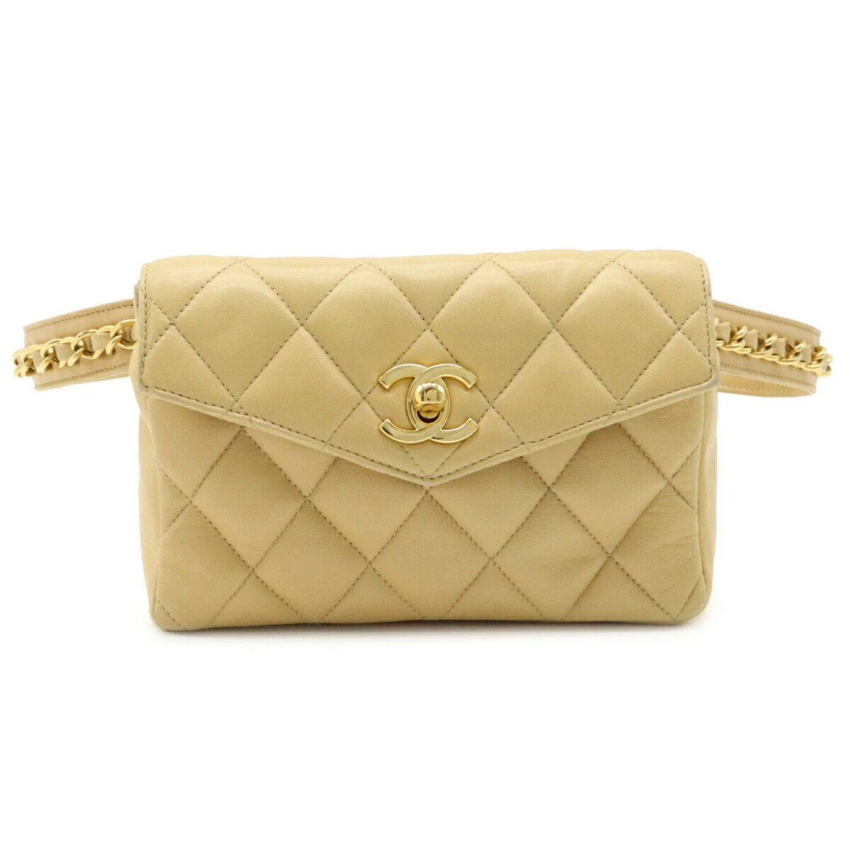 Chanel Bag Authentic Vintage Belt Bag Waist Bag Fanny Pack Bum Bag in Beige Lambskin Luxury Bags Wallets on Carousell #18 Chanel Bag Authentic Vintage Belt Bag Waist Bag Fanny Pack Bum Bag in Beige Lambskin Luxury Bags Wallets on Carousell