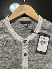 John Varvatos Collection Luxury Mens Shirt - 100 Linen - Vintage 2021 - NWT