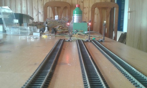 konvolut Märklin 7339 Lichthauptsignal +Roco 42201 Flexigleis 600mm  | Zustand: Gebraucht