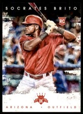 2016 Panini Diamond Kings Socrates Brito Rookie Arizona Diamondbacks #182
