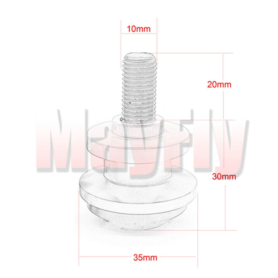 Carretes basculantes soporte deslizante tornillo apto para Suzuki SV650/S SFV650 Gladius SV1000 Foto 4 de 4