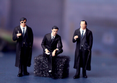 3D PRINT 1/64 figure Hero Gangland Boss A Better Tomorrow 1:64 CAR street 