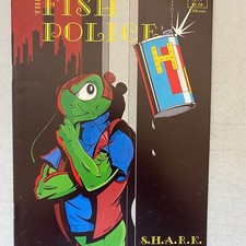 Fishwrap Comics Presents Fish Police #8 (May 1987)