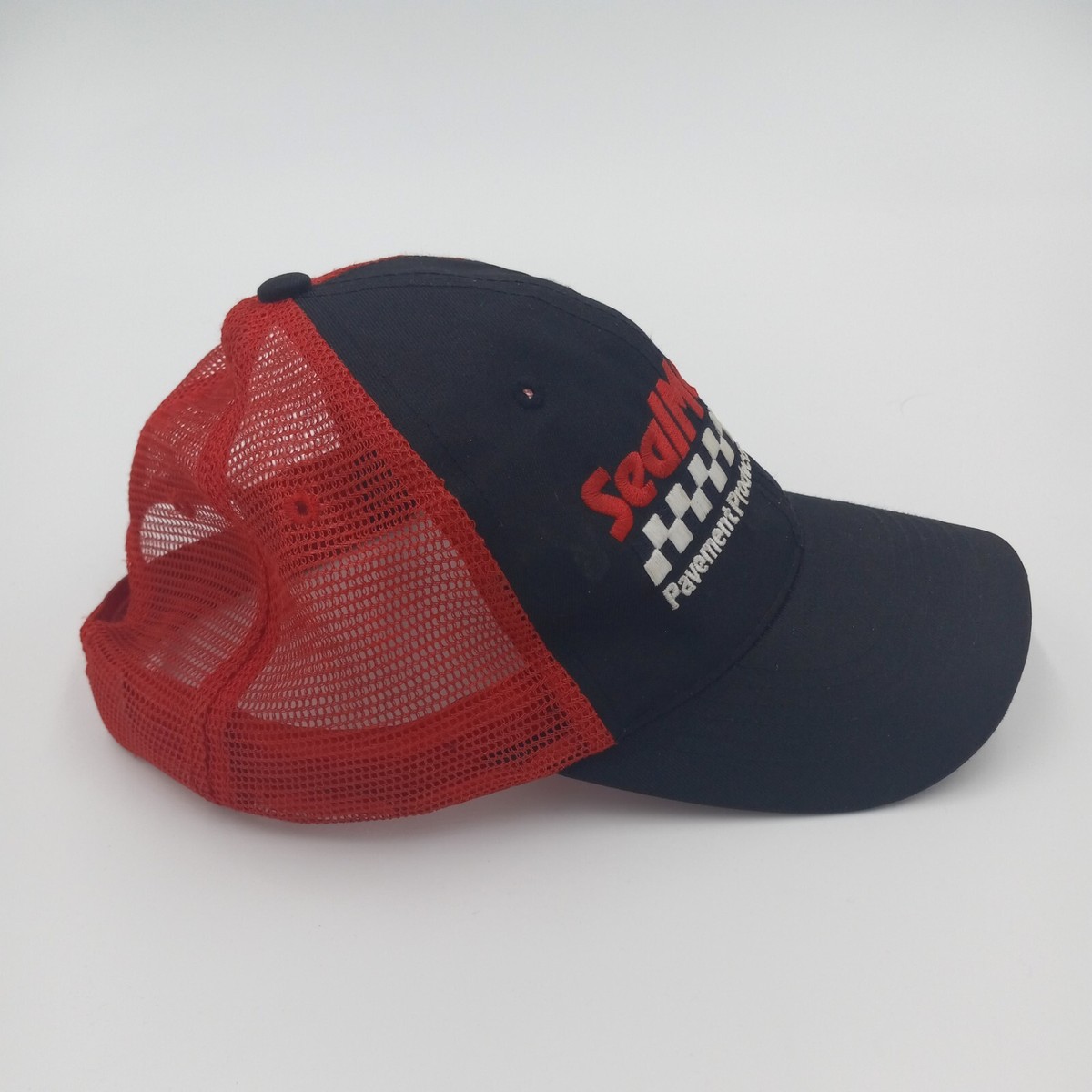 帽子 [2] SEAL MASTER COMPANY HAT SealMaster Pavement Products and Equipment Black and Red