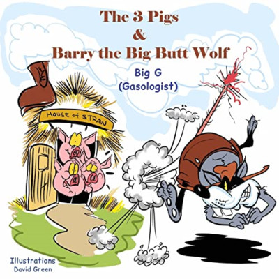 Die 3 Schweine und Barry der große Hintern Wolf - Spanischsprachiges Taschenbuch NEU G, Big 0