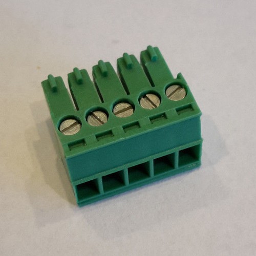 1 pc 5 pin 3.5mm Terminal Block Connector Crestron, Speakercraft, B&K