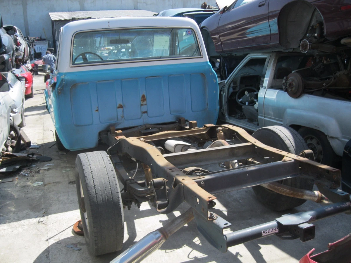 67 72 Chevy Pickup Classic 1970 C20 Pickup chassis only No body parts