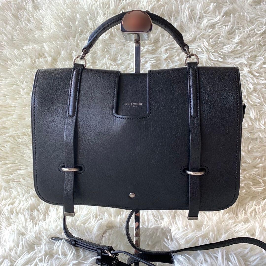 Borsa a tracolla Saint Laurent Paris 2 vie Charlotte in pelle di vitello GIAPPONE