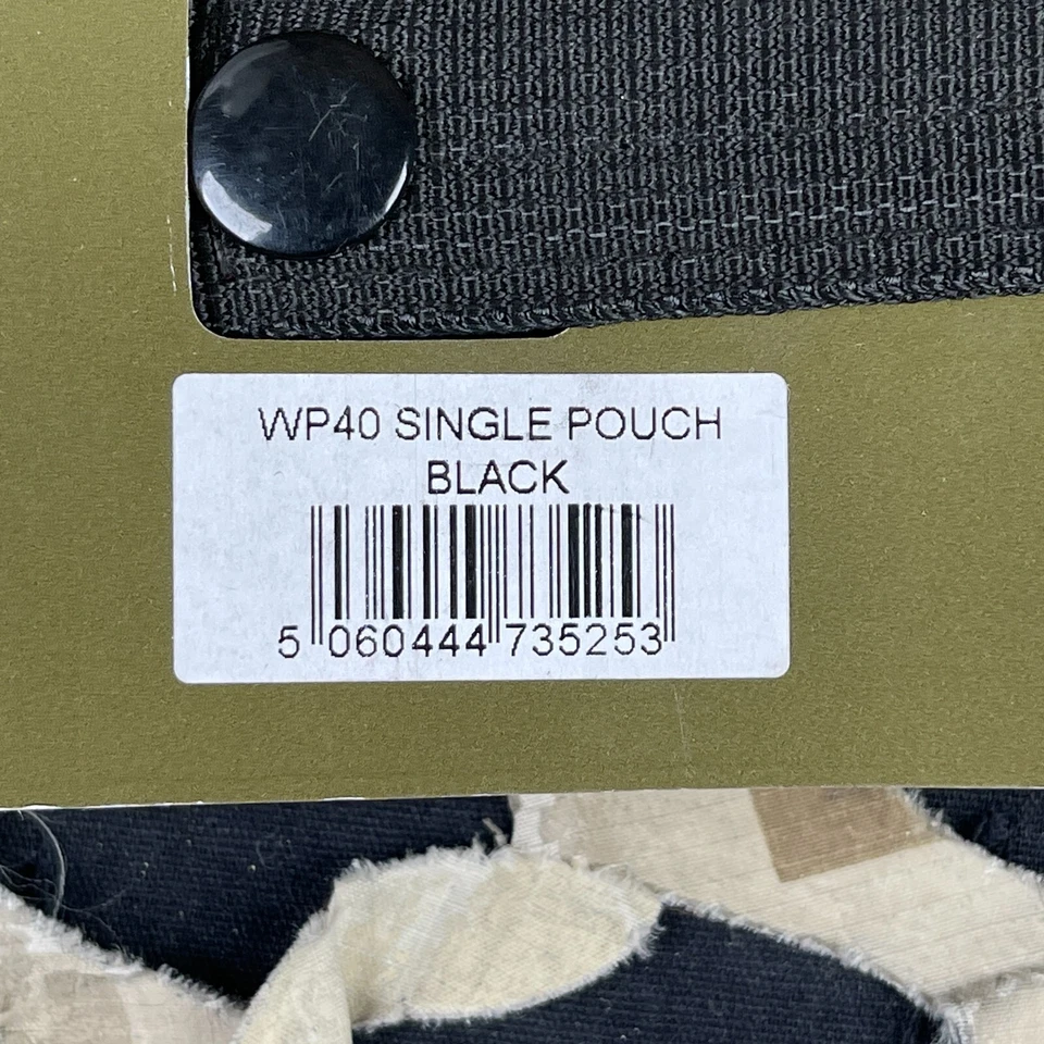 NUEVO Enola Gaye WP40 Granada de Humo Bolsa Única - Negro Foto 3 de 4