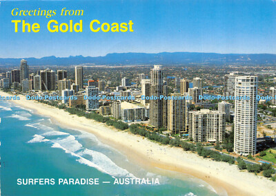 D018897 Grüße von der Goldküste. Surfers Paradise. Australien. Sydney G. Hu