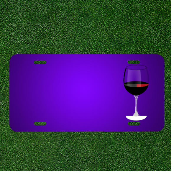 Create Custom Glass Wine Plates with Personalized Names for Drinks