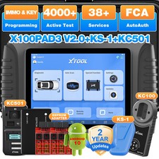 2025 XTOOL X100 PAD3 V2.0 + KS-1 KC501 Key Pr...