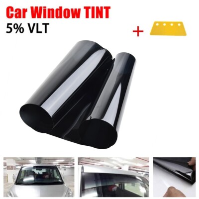 Car 5??VL Sun Visor Strip Tint Film Front Glass Windshield Anti-UV Shade Decal