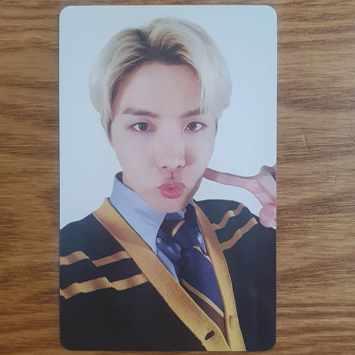 J Hope Official Double Sided Photocard BTS Deco Kit Genuine Kpop