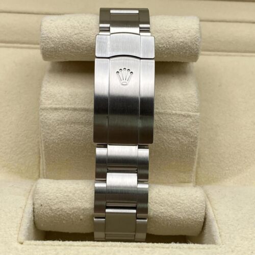 Montre automatique pour homme Rolex Oyster Perpetual 114300 cadran gris acier kit complet - Photo 6 sur 6