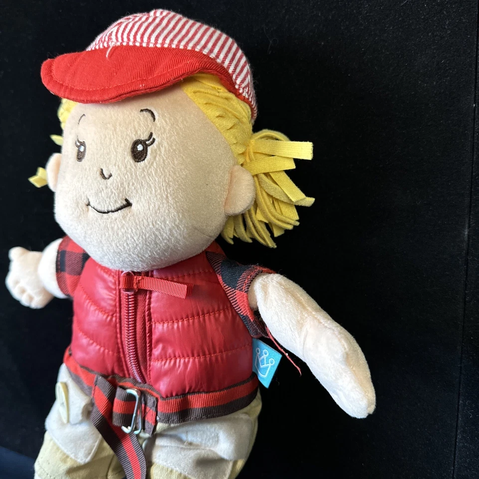 Juguete Manhattan Stella Aprende a Vestir Muñeca 15" Peluche Animal Bebé Juguete Foto 4 de 4