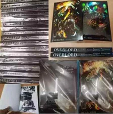 OVERLORD Volume 1-16 Latest Full Set English Version Light Novel-DHL EXPRESS