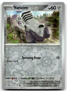Varoom 154/197 Obsidian Flames Reverse Holo