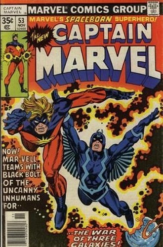 Captain Marvel (Vol 1) # 53 FN+