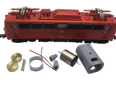 micromotor HR002C Glockenankermotor  für Roco BR 01, BR 23, BR 17, BR 18.1, BR