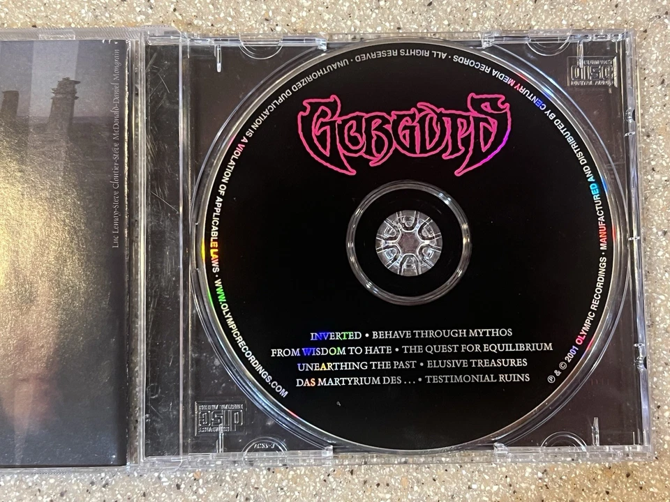 Gorguts From Wisdom To Hate Cd 2001 First Pressing Foto 4 de 4