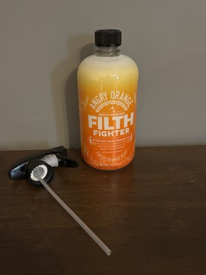 Angry Orange Filth Fighter Multi-Surface Cleaner Spray Multipurpose 24 Fl.Oz
