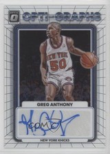 2022-23 Panini Donruss Optic Opti-Graphs 86/99 Greg Anthony #OG-GRA Auto 0v82