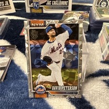 Topps 2026 Series 1 David Peterson Diamante #215 Mets Baseball