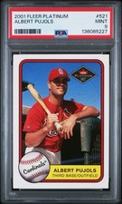 Albert Pujols Rookie Card Checklist and Autograph Guide 10