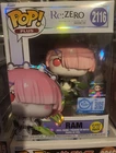 Funko Pop! Plus Vinyl Re:ZERO Ram #2116 Glow Chalice Exclusive Figure