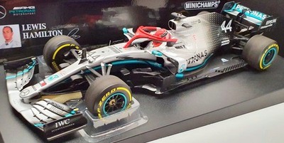 Minichamps 1/18 Scale 110 190644 - Mercedes AMG L.Hamilton 1st Monaco GP 2019