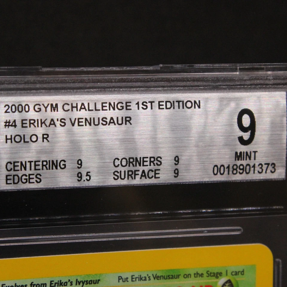 🔥 BGS 9 MINT 1ST EDITION ERIKA'S VENUSAUR HOLO RARE | GYM CHALLENGE 4/132 🔥 - Image 2 of 4