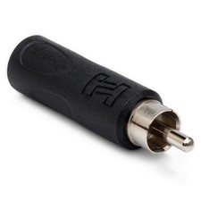 Hosa GPR-104 1/4" TS to RCA Adapter: 1/4" TS female to RCA adapter