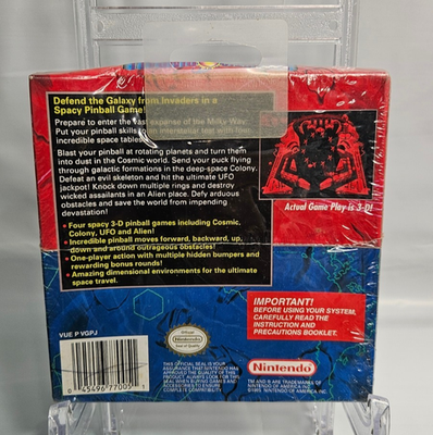 Galactic Pinball (Nintendo Virtual Boy, 1995) for sale online | eBay