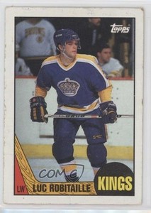 1987-88 Topps Luc Robitaille #42 Rookie RC HOF