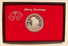 1 oz. 999 Fine Silver Christmas Angel Minted SilverTowne Capsule Praying Child