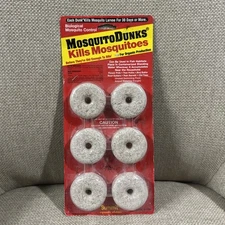 Summit Mosquito Dunks Floating Pod Kill Biologically Safe Method 6 pack