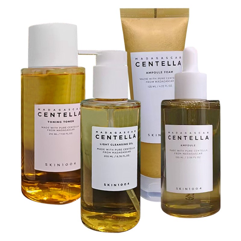 Madagascar Centella Light Cleansing Oil/ Toning Toner/Ampoule Foam -SKIN'1004