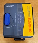 Sony Sports Mega Bass Walkman FM/AM Radio Cassette WM-FS393 Vintage Tested