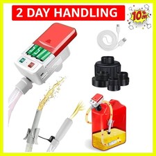 Electric Auto-Stop - Automatic Fuel Pump Leak-Proof Design, Easy-Use Hand Pum...