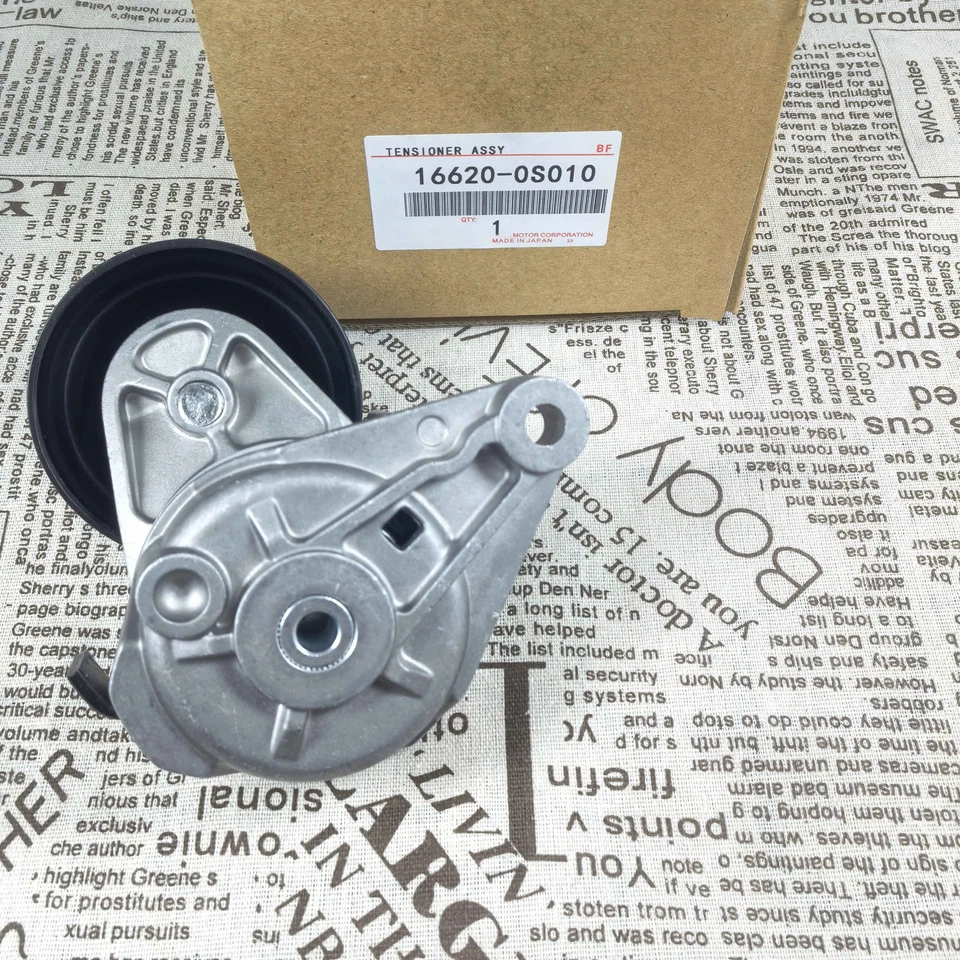 OEM Serpentine Belt Tensioner 16620-0S012 For Toyota Lexus Tundra LX570 - Image 3 of 3