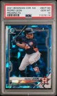 2021 1st Bowman Chrome MLB Baseball #BCP 189 Pedro Leon Sapphire Gem Mint PSA 10