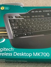 logitech wireless keyboard and mouse combo MK700