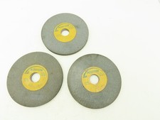 Norton 19A80-K7VG Surface Grinding Wheel 7" x 1/2" X 1-1/4" 80 Grit Lot of 3